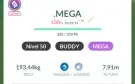 Conta Monstra Lv50 Mewtwo Armadura & Rayquaza 100%