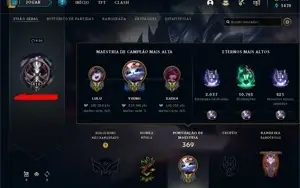 MAIN SUP + 181 SKINS TOTAL / LVL 421 / UNRAKED / TODOS DADOS