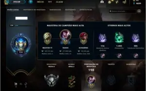 Conta prata 2 com 23 skins e 49 champs