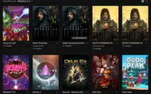 Conta EPIC com muitos jogos e Fortnite skins