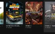 Conta EPIC com muitos jogos e Fortnite skins