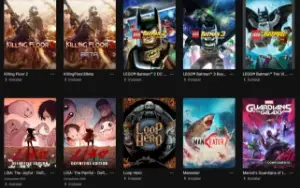 Conta EPIC com muitos jogos e Fortnite skins