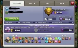 clash of clans CV11 barato