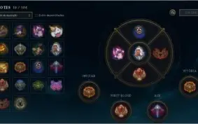 conta lvl 118 69 champs 45 skins gold 4