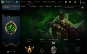 conta lvl 118 69 champs 45 skins gold 4