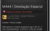 VENDO SKIN CS GO COM ADESIVOS SUPER RARO