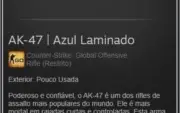 VENDO SKIN CS GO COM ADESIVOS SUPER RARO