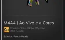 VENDO SKIN CS GO COM ADESIVOS SUPER RARO