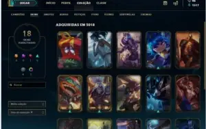 Conta Platina  3 | 18 skins  | MMR Alto
