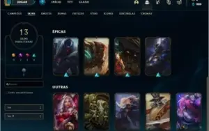 Conta Unranked (upada no dedo sem bot)