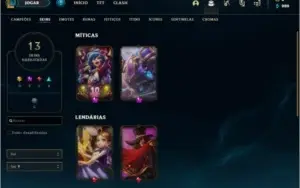 Conta Unranked (upada no dedo sem bot)