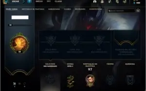 Conta Unranked (upada no dedo sem bot)