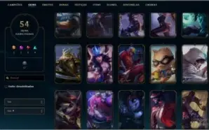 Bronze 1 + 56Champ / 54Skins + Troca de Email