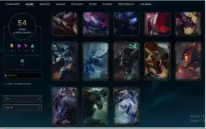 Bronze 1 + 56Champ / 54Skins + Troca de Email