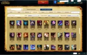 Conta de League of Legends Diamante 3
