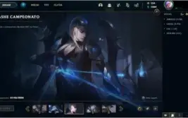 CONTA MONO KAT PLATINA IV COM 2 SKINS RARAS E 1 MITICA