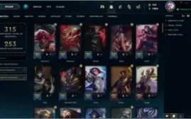 CONTA MONO KAT PLATINA IV COM 2 SKINS RARAS E 1 MITICA