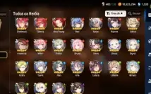 Epic Seven + Slime (Todos Personagens Da Collab)