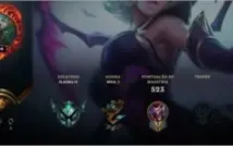 Conta Lol Plat IV, 465 skins