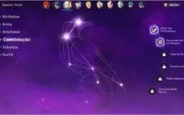 Conta Genshin Impact AR42 Diluc Qiqi LVL80