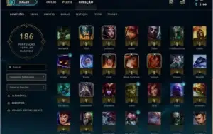 Conta League of Legends Diamante V