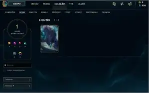 Conta Unranked main Kayn - Email não verificado.