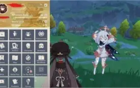 [AR50] HUTAO, CHILDE, KEQING E MONA + ARMA 5*