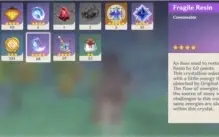 [AR50] HUTAO, CHILDE, KEQING E MONA + ARMA 5*