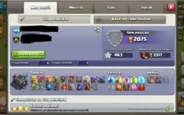 Clash Royale + Clash of Clans ( 2 contas em 1 )