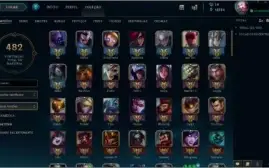 Mega promoçao conta plat3 so skin da hora