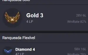 Diamante 4 Flex 80Winrate