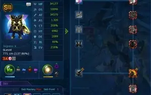 Conta digimon master servidor Leviamon