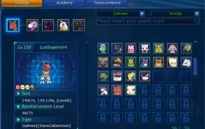 Conta digimon master servidor Leviamon