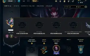 Unranked com 65 Champs e 24 Skins