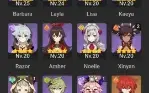 Genshin Impact AR+40 - 8SSR