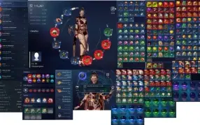 2 Contas lvl 93/90 Com item heróico para crafitar