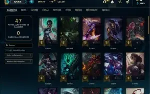 Conta ferro 2 com 50 champs e 20 skins