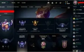 Conta diamante, todas skins vitoriosas a partir da s3