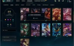 Conta de League of Legends, Gold 4, 49 skins