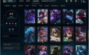 Conta de League of Legends, Gold 4, 49 skins