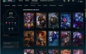 Conta de League of Legends, Gold 4, 49 skins