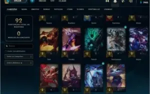 Conta LOL - Mestre, high elo com mmr alto, ganhando 25 pdl+