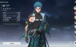 Wuthering Waves Jiyan+ arma conta LVL 43