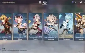 conta ar 55 genshin (com aloy)