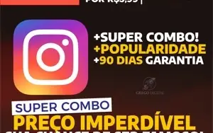 [Combo] Seguidores + Curtidas a partir de R$5,99 | 24h On