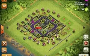 Clash of Clans CV8 95% Full