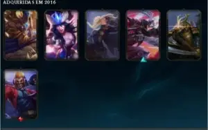 Conta bronze 4 20 skins