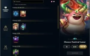 Conta lol Skins top