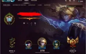 Conta Smurf League of Legends Ouro IV 141 skins