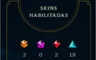 Conta Smurf League of Legends Ouro IV 141 skins
